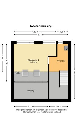 Floorplan - Hof van Delftstraat 31, 2635 EE Den Hoorn
